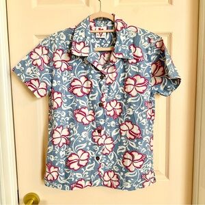 Blue Hawaiian Murfie button up